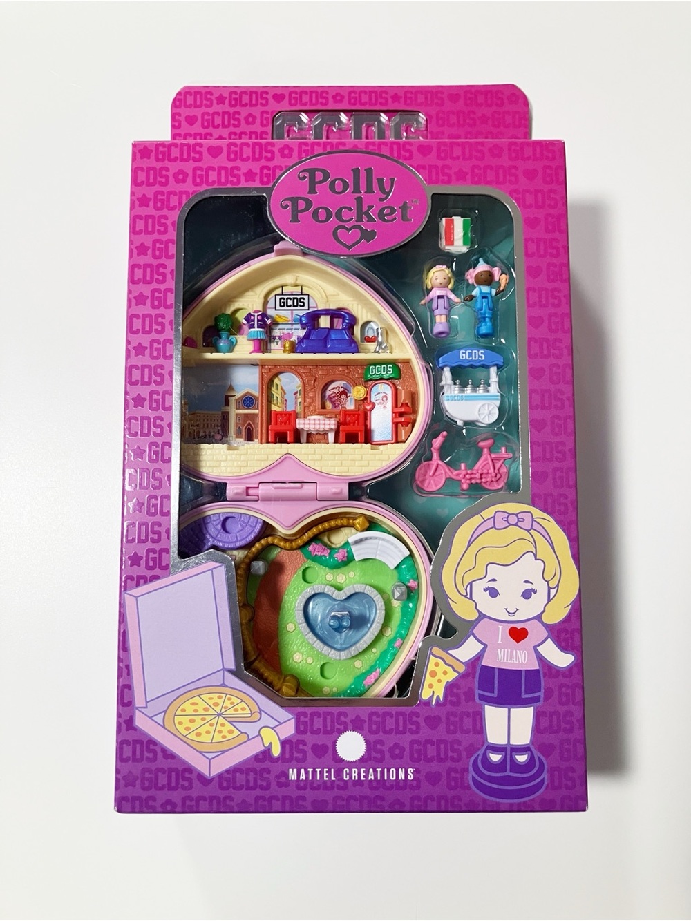 🌸 Polly Pocket x GCDS | Pink Heart Compact